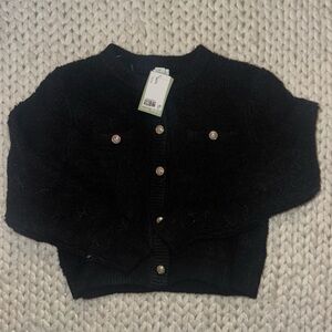 H&M BOUCLE CARDIGAN SWEATER NWT